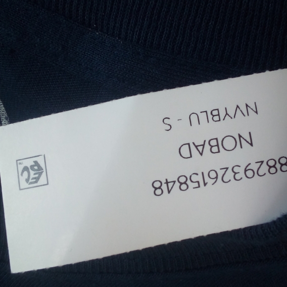 NO BAD VIBES - Small Navy T-shirt - Picture 3 of 5